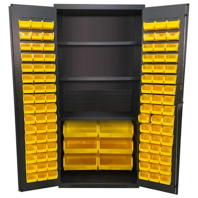 Shelf Cabinet F89123, 36"x24"x78"