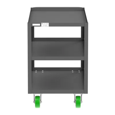 Valley Craft Gray 3-Shelf Utility Cart, 48x24x36 2,000 lbs. Width View