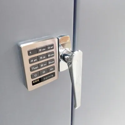 Electronic Locking Cabinet F89358SS, 36"x24"x78"