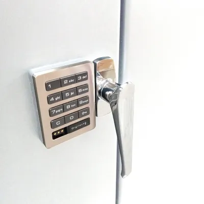 Electronic Locking Cabinet F89358WW, 36x24x78 Dial Lock