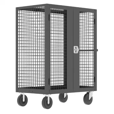 Security Cart F89483VCGY, 2,000 lb. Capacity