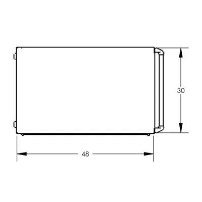 Security Cart F89483VCRD, 2,000 lb. Capacity