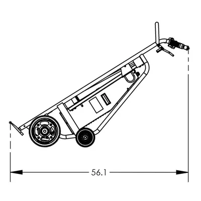 Drum Hand Truck F89503, 800 lb. Capacity BP #3