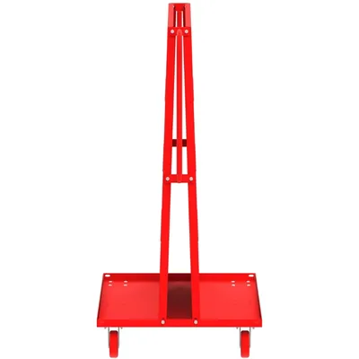 Valley Craft Red A-Frame Tool Cart 48”x30”x62” 1,000 lbs. Side 3