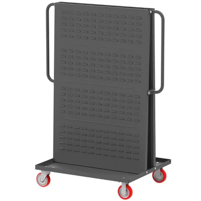 Valley Craft Gray A-Frame Bin & Tool Cart 48”x30”x62” 1,000 lbs. Side 2