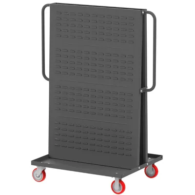 Valley Craft Gray A-Frame Bin & Tool Cart 36”x30”x62” 1,000 lbs. Side 2