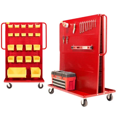A-Frame Bin & Tool Cart F89551R, 1,000 lb. Capacity