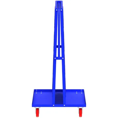 Valley Craft Blue A-Frame Bin Cart 36”x30”x62” 1,000 lbs. Side 3