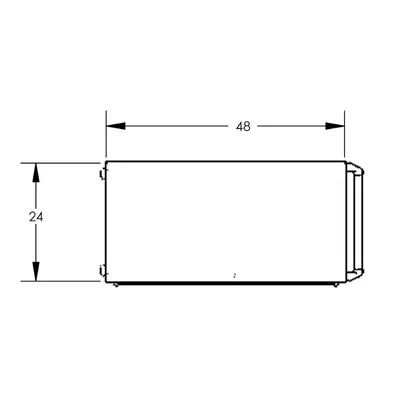 Security Cart F89557VCRD, 2,000 lb. Capacity