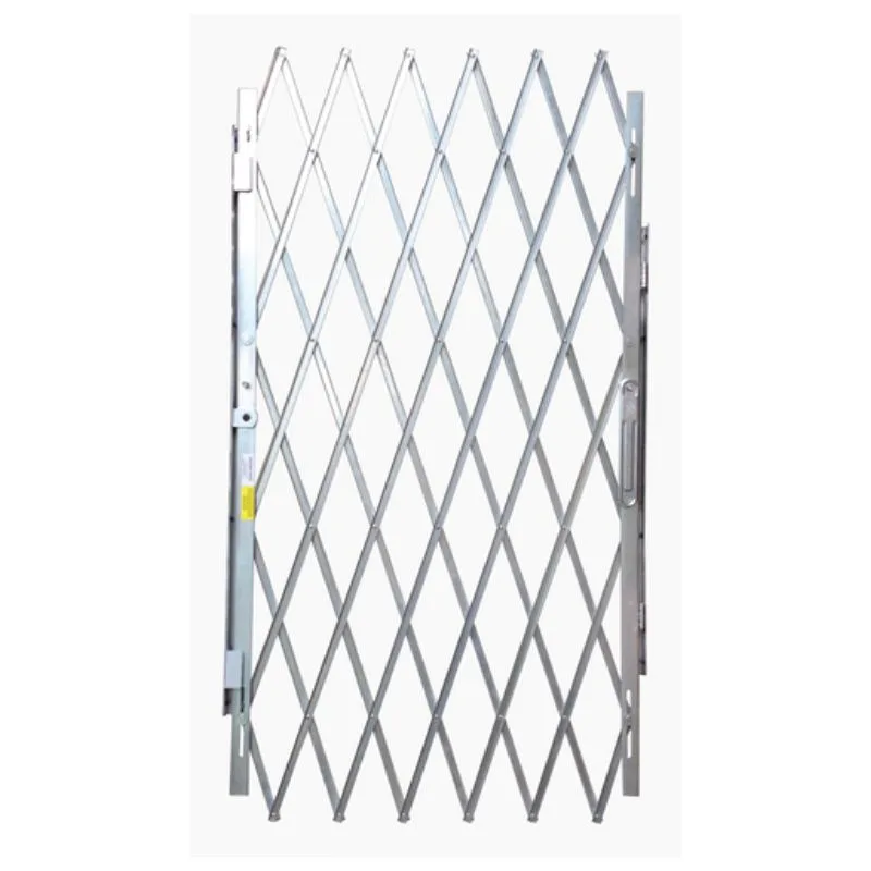 Vestil VD-68 Galvanized Steel Scissor Gate-Expanded Height