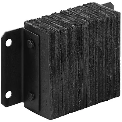 Vestil 1014-4.5 Laminated Rubber Dock Bumper