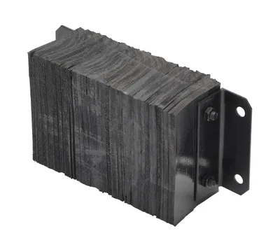 Vestil 1018-6 Laminated Rubber Dock Bumper 2