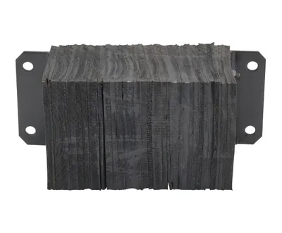 Vestil 1018-6 Laminated Rubber Dock Bumper 3