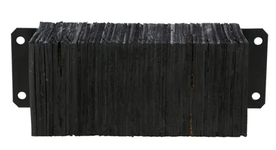 Vestil 1024-6 Laminated Rubber Dock Bumper 3