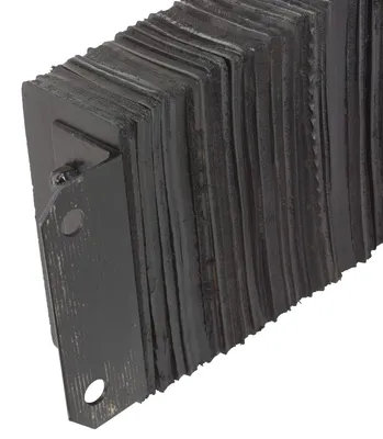 Vestil 1096-4.5 Laminated Rubber Dock Bumper 5