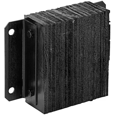 Vestil 1214-4.5 Laminated Rubber Dock Bumper