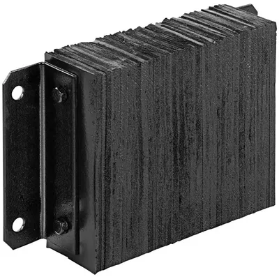 Vestil 1218-4.5 Laminated Rubber Dock Bumper