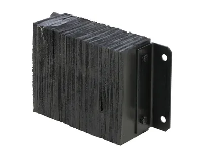 Vestil 1218-6 Laminated Rubber Dock Bumper 2