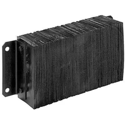 Vestil 1224-6 Laminated Rubber Dock Bumper