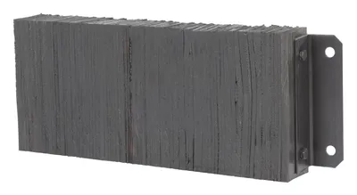 Vestil 1230-4.5 Laminated Rubber Dock Bumper 2