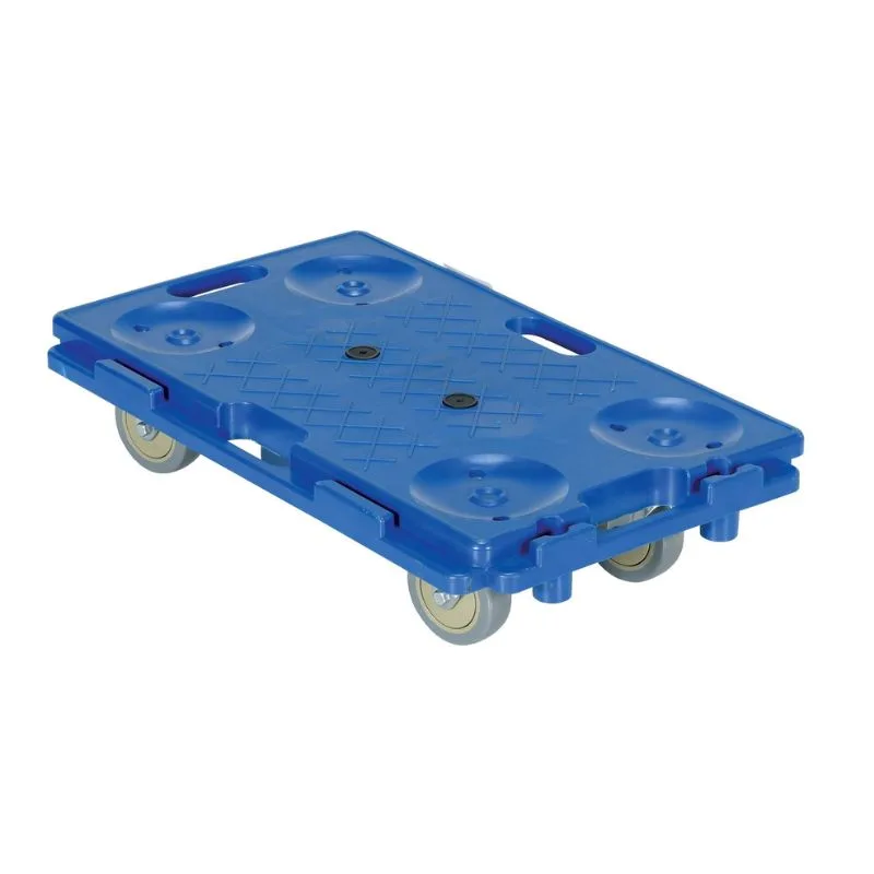 Vestil PCS-1626 Plastic Interlocking Dolly 250 Lb. Capacity