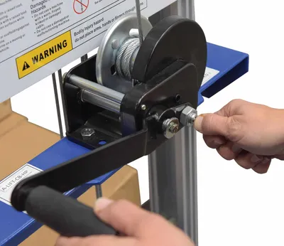 Vestil A-LIFT-CB-HP hand truck shown from an alternate angle