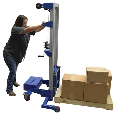 Vestil A-LIFT-CB-HP hand truck shown from an alternate angle