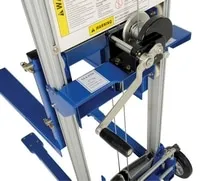 Vestil A-LIFT-R Fixed Straddle Hand Winch Lift Truck 7