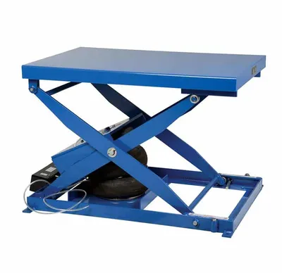 Vestil ABLT-2000 pneumatic lift table shown from an alternate angle