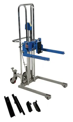 Vestil ABS-130 pallet stacker shown from an alternate angle