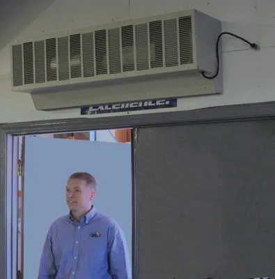 Vestil ACURT-48 industrial fan shown from an alternate angle