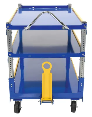 Vestil AEC-3660-3-GFN utility cart shown from an alternate angle