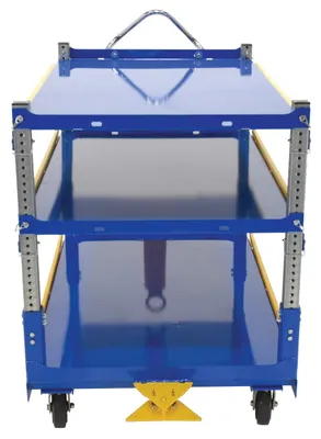 Vestil AEC-3660-3-MR utility cart shown from an alternate angle