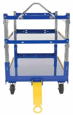 Vestil AEC-3660-3-MR utility cart shown from an alternate angle