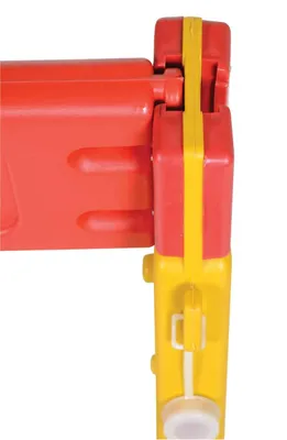 Vestil AFB-44 Plastic A-Frame Barricade 4