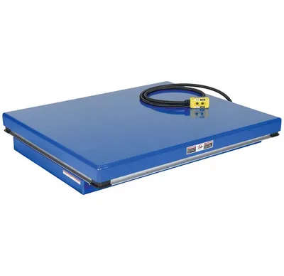 Vestil AHLT-4048-3-43 pneumatic lift table shown from an alternate angle
