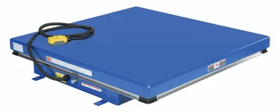 Vestil AHLT-4848-3-43 pneumatic lift table shown from an alternate angle