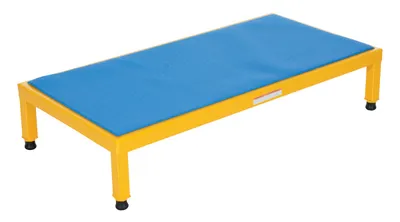 Vestil AHT-L-1924 step stool shown from an alternate angle