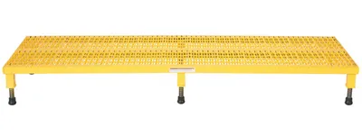 Vestil AHW-L-2472 step stool shown from an alternate angle