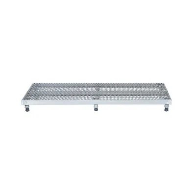 Vestil AHW-L-2496-SS Stainless Steel Adjustable Work-Mate Stand