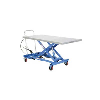 Vestil AIR-1000-LD pneumatic lift table shown from an alternate angle