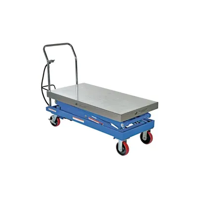 Vestil AIR-1500-D pneumatic lift table shown from an alternate angle