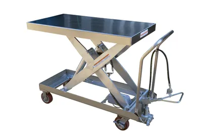 Vestil AIR-1750-PSS Partially Stainless Steel Air Cart