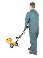 Vestil AIR-J Steel Air Powered Fork Truck Jack 5