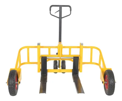Vestil ALL-T-2 pallet jack shown from an alternate angle