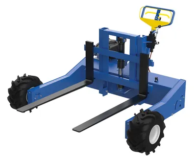 Vestil ALL-T-4-GPT-L Steel Gas Powered All-Terrain Pallet Jack 2