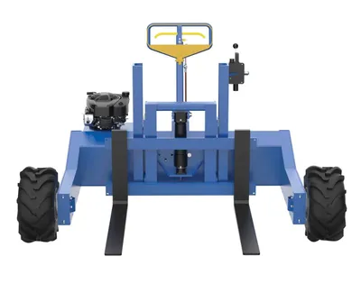 Vestil ALL-T-4-GPT pallet jack shown from an alternate angle