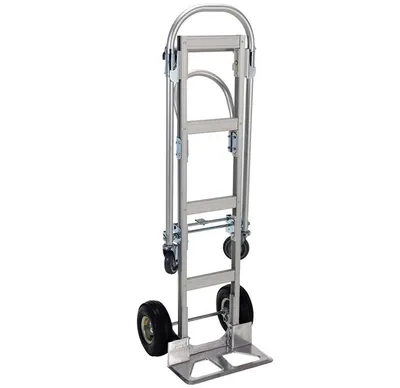 Vestil ALUM-CONV-B hand truck shown from an alternate angle