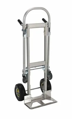 Vestil ALUM-CONV hand truck shown from an alternate angle
