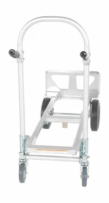 Vestil ALUM-CONV-HR hand truck shown from an alternate angle